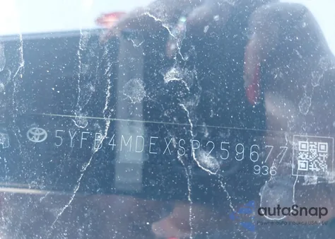 2025 Toyota Corolla Le z USA, uszkodzony, nr VIN 5YFB4MDEXSP259677